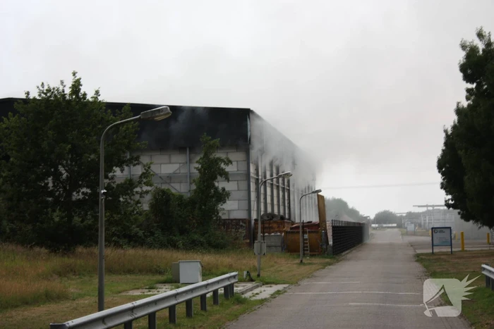 Grote brand bij Hartog Containers