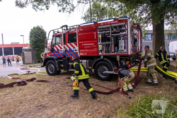 Grote brand bij Hartog Containers