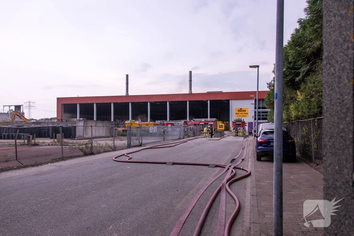 Grote brand bij Hartog Containers