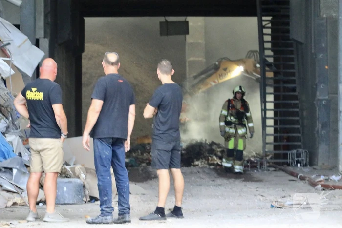Grote brand bij Hartog Containers
