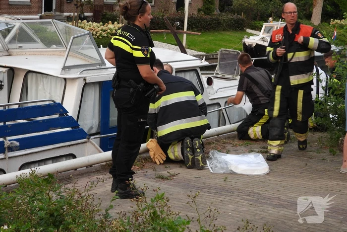 Olielekkage bij plezierjacht