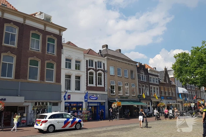 Brand in woning boven winkel