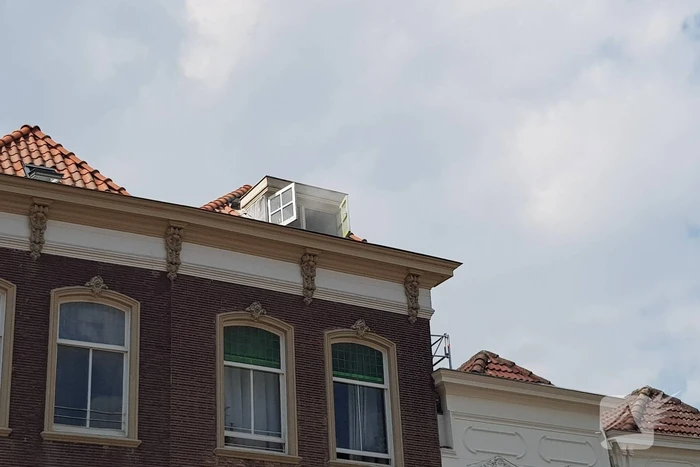 Brand in woning boven winkel