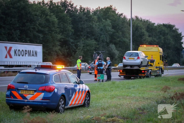Incident op snelweg voor knooppunt Hoevelaken