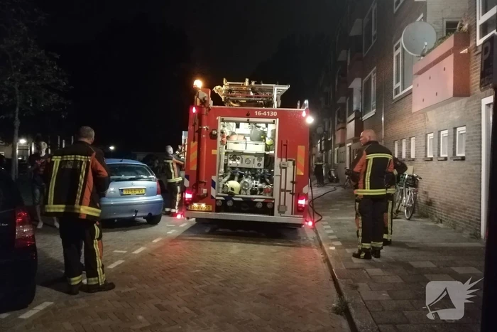 Man aangehouden bij woningbrand