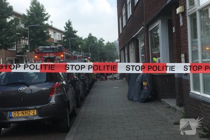 Brand in woning in Charlois