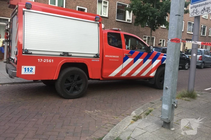 Brand in woning in Charlois