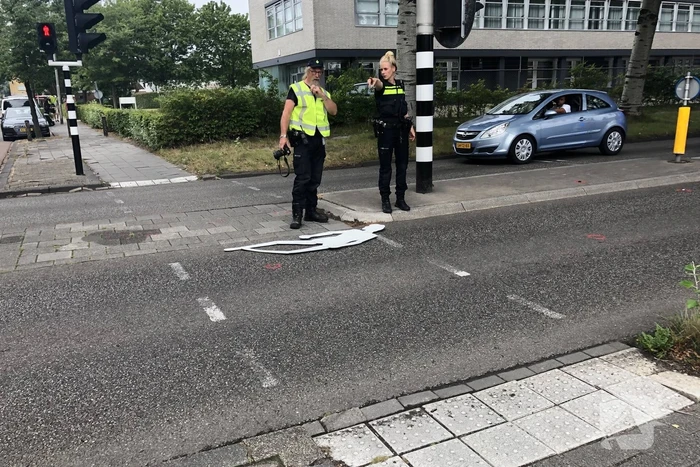 Mountainbiker gewond na aanrijding met auto