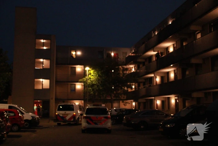 Steekpartij in flatwoning