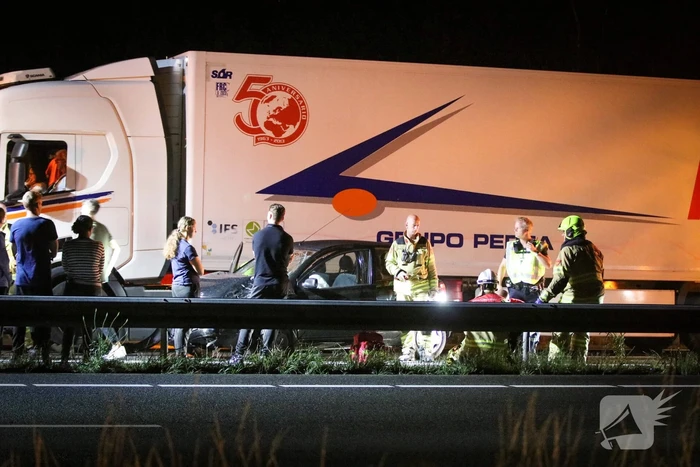 Snelweg afgesloten na ongeval