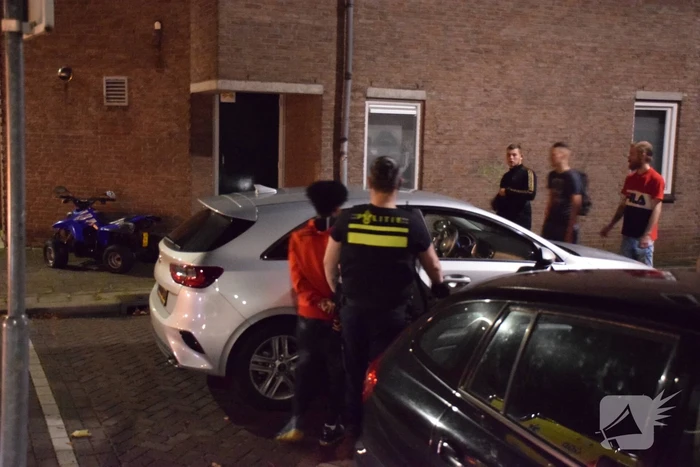 Arrestatie en gewonde na diefstal van telefoon
