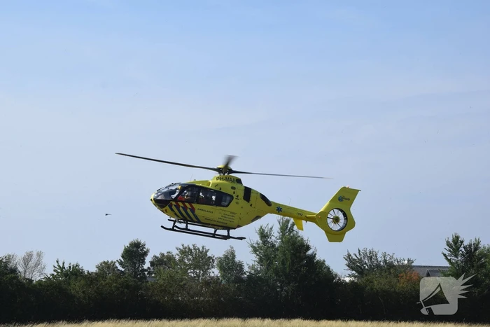 Traumahelikopter ingezet bij incident