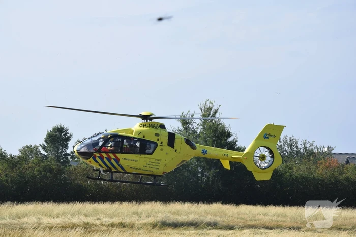 Traumahelikopter ingezet bij incident