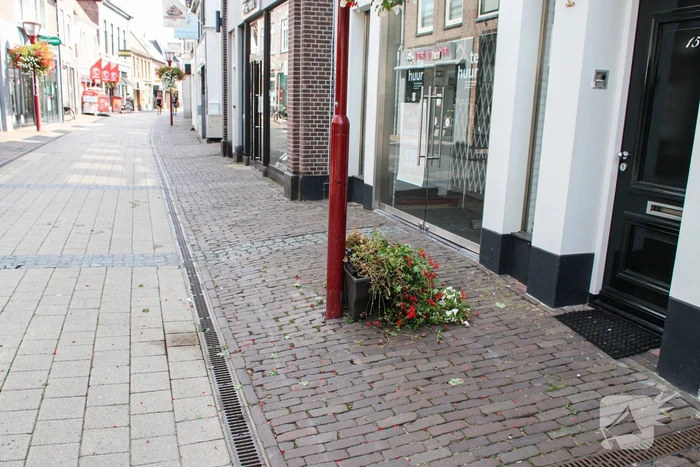 Vernielingen in centrum