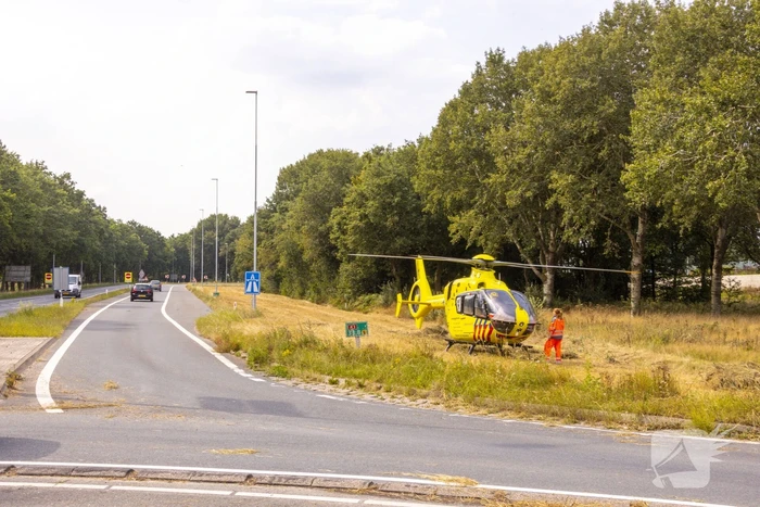 Traumahelikopter ingezet voor incident aan de Eem
