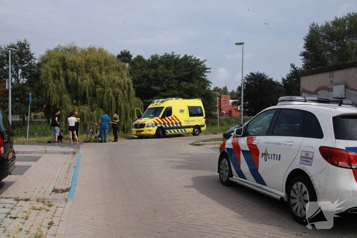 Fietser gaat onderuit en raakt gewond