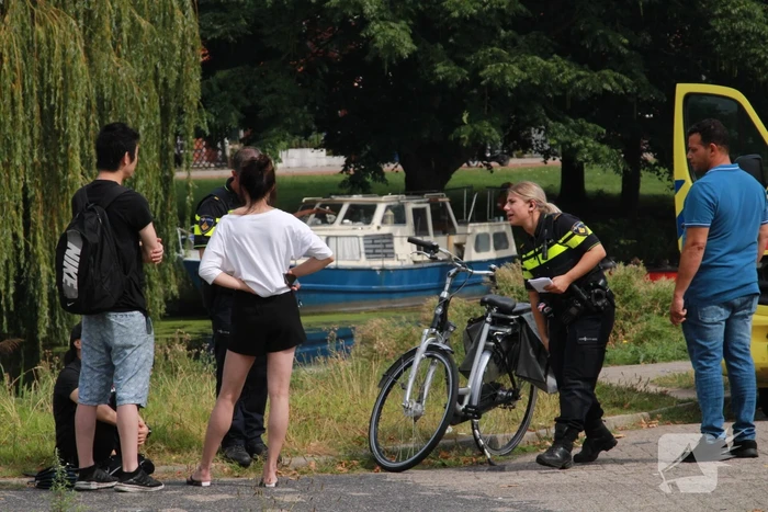 Fietser gaat onderuit en raakt gewond