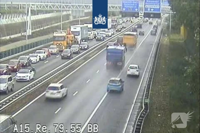 ongeval rijksweg a15 botlek rotterdam