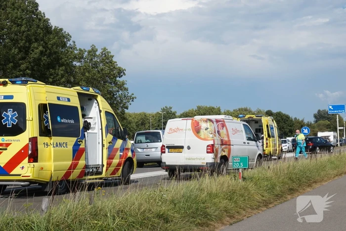 ongeval n59 nieuwerkerk