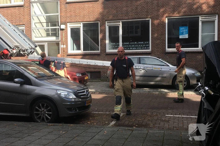 Wateroverlast na gesprongen leiding in leegstaande bovenwoning