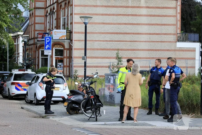 E-bikester gewond na botsing met brommerrijder