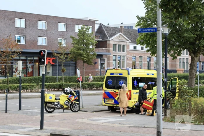 E-bikester gewond na botsing met brommerrijder