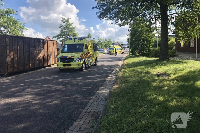 Traumahelikopter ingezet voor incident bij metaalrecycling bedrijf