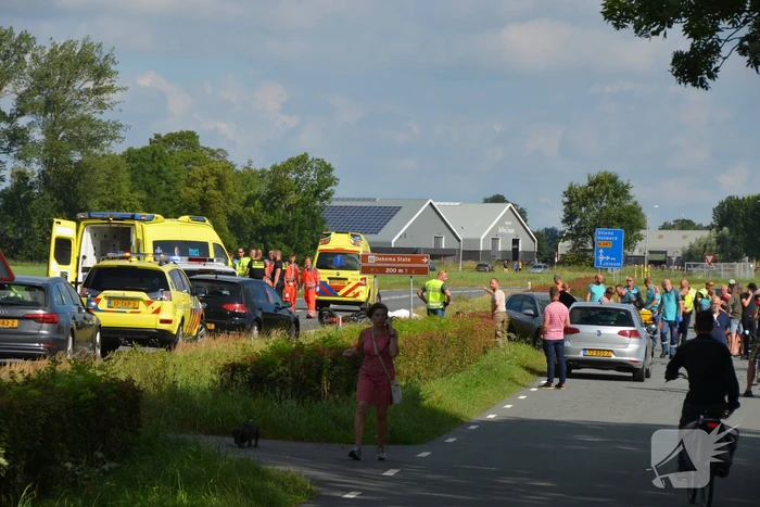 Motorrijder overleden bij frontale aanrijding met auto