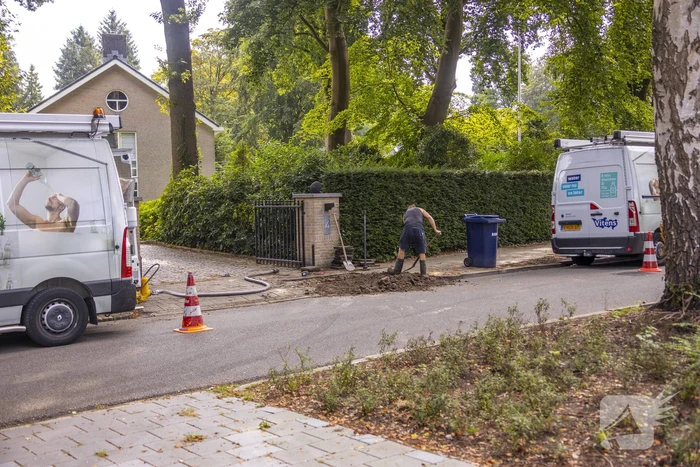 Waterlekkage in 't Hart-Soestdijk