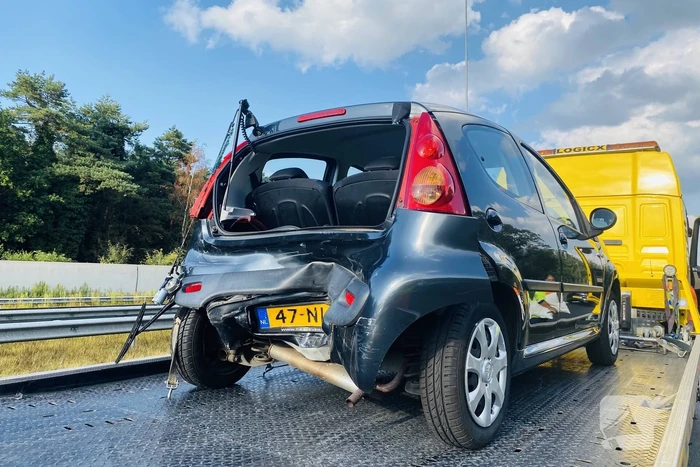 Vijf auto's betrokken bij verkeersongeval op snelweg