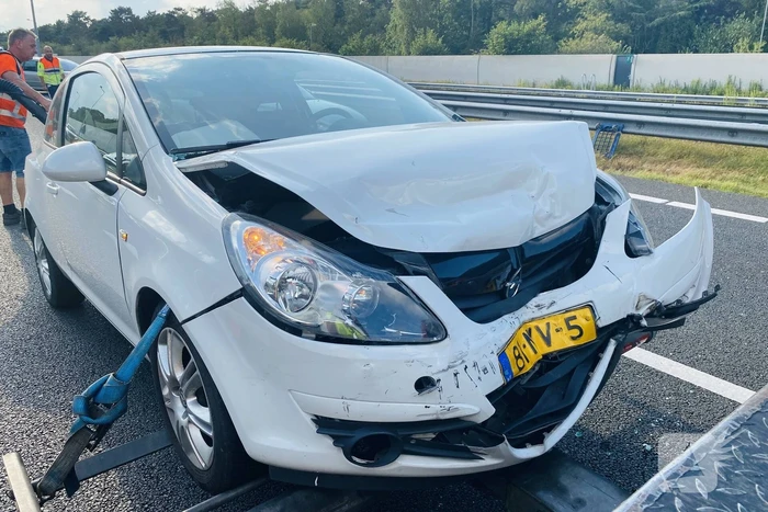 Vijf auto's betrokken bij verkeersongeval op snelweg