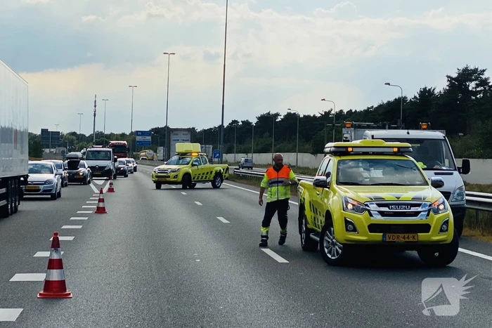 Vijf auto's betrokken bij verkeersongeval op snelweg