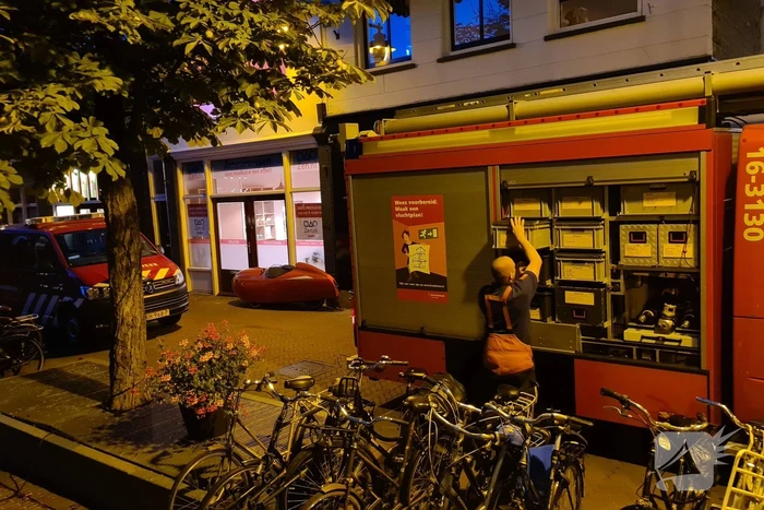 Gaslucht waargenomen op straat