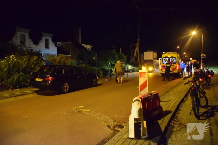 Brommerrijder gewond na eenzijdig ongeval