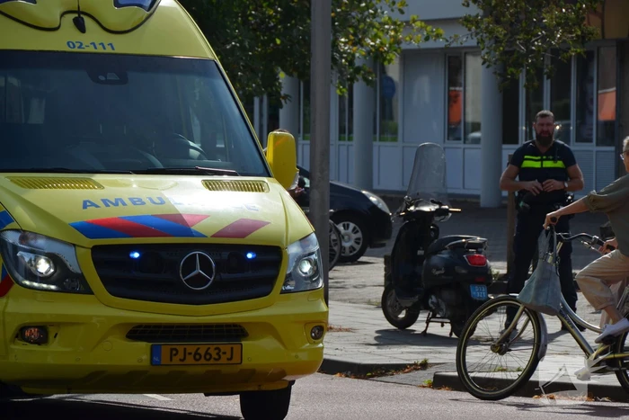Scooterrijder gewond bij eenzijdig ongeval