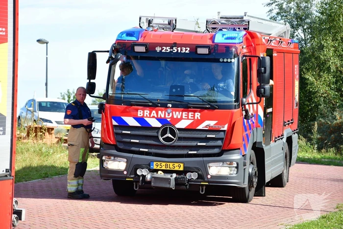 Gasleiding geraakt bij wegwerkzaamheden