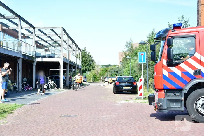 Gasleiding geraakt bij wegwerkzaamheden