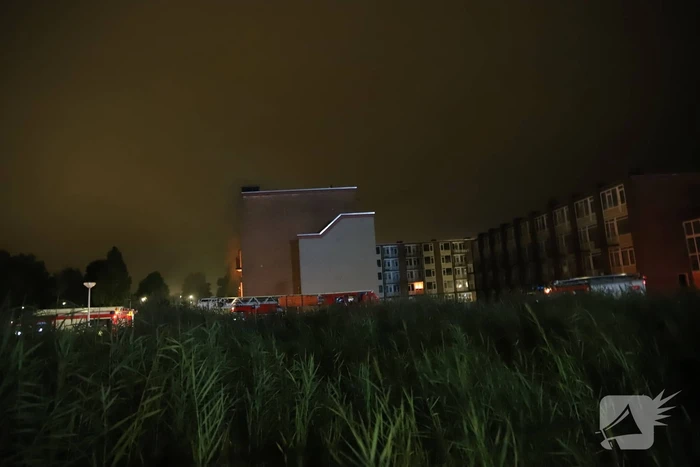 Uitslaande brand in leegstaande flat