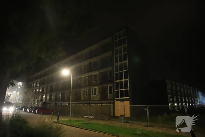Uitslaande brand in leegstaande flat