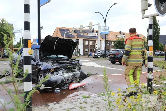 Enorme schade bij ongeval voor Hanzetunnel