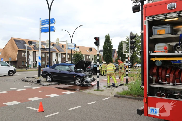 Enorme schade bij ongeval voor Hanzetunnel