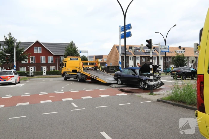 Enorme schade bij ongeval voor Hanzetunnel