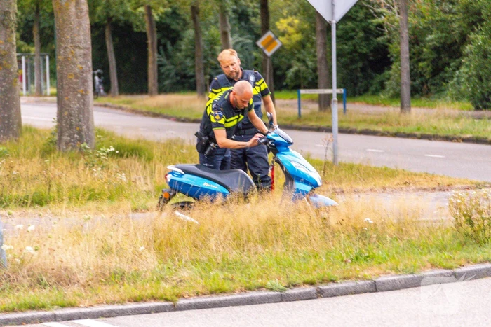 Scooterrijder gewond bij eenzijdig ongeval