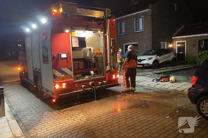 Rookmelder wekt bewoners voor brandende vaatwasser