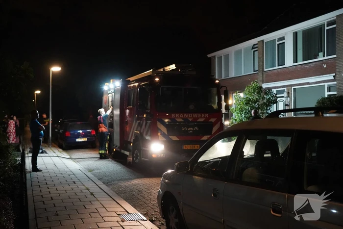 Rookmelder wekt bewoners voor brandende vaatwasser