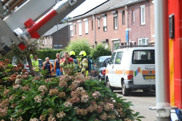Straat afgesloten na gaslekkage