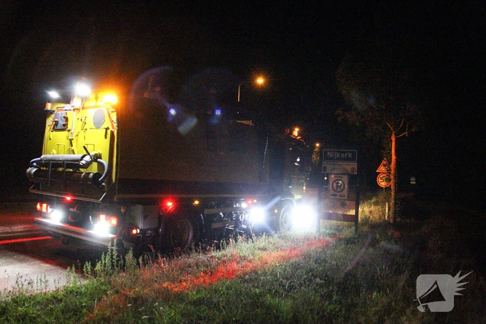 Deel N301 gehele avond afgesloten vanwege opruimwerkzaamheden