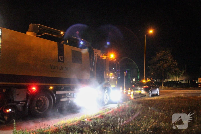 Deel N301 gehele avond afgesloten vanwege opruimwerkzaamheden