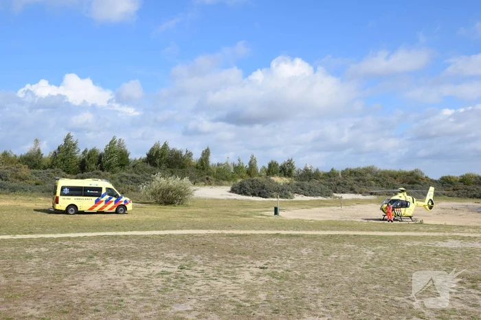 Traumahelikopter ingezet voor gewond kind