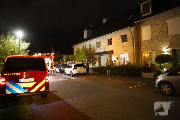 Brand in meterkast van woning